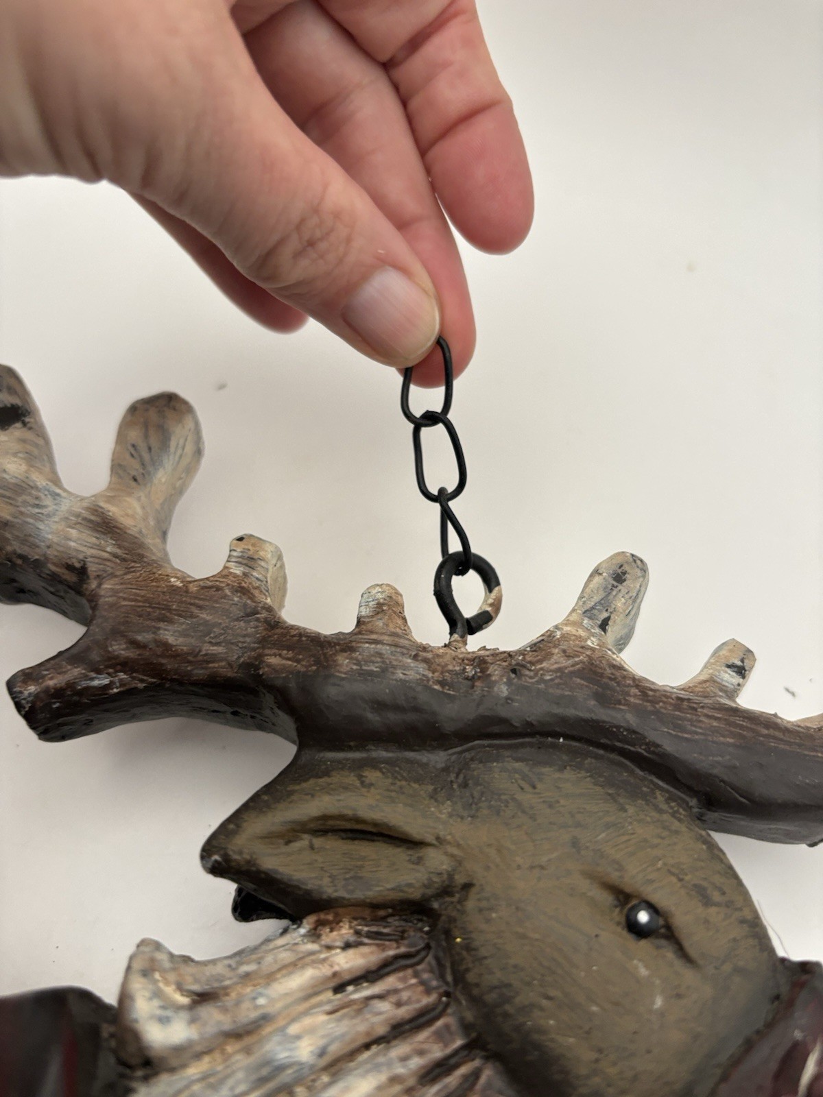 K&K Interiors Arrow Replacement Decorative Hanging Sign, Reindeer Read