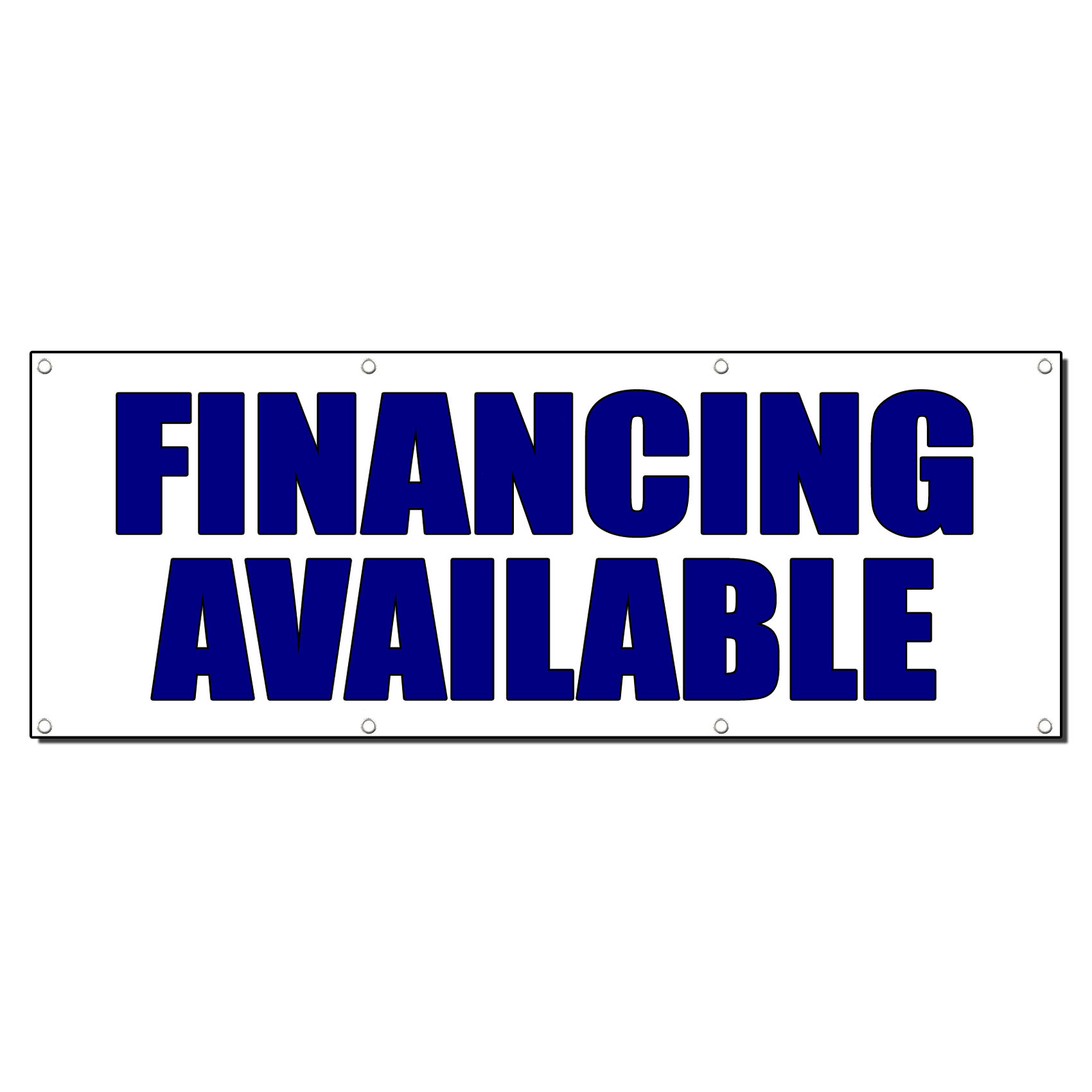 Financing Available Promotion Business 13 Oz Vinyl Banner Sign With Grommets