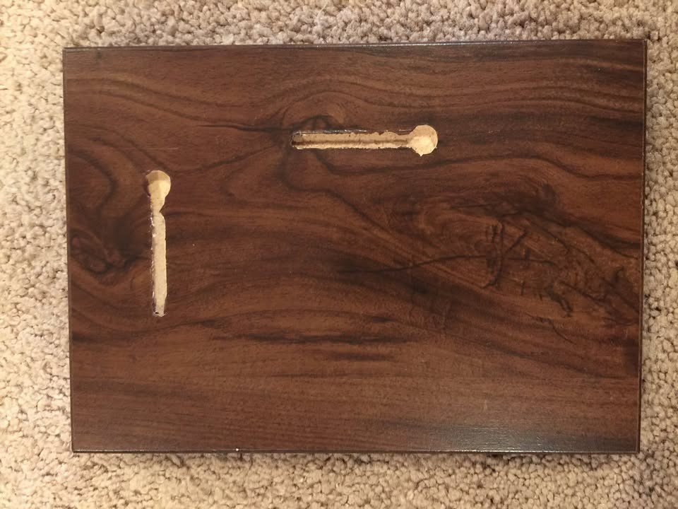5″ x 7″ Walnut Finish Plaques (Case of 52)