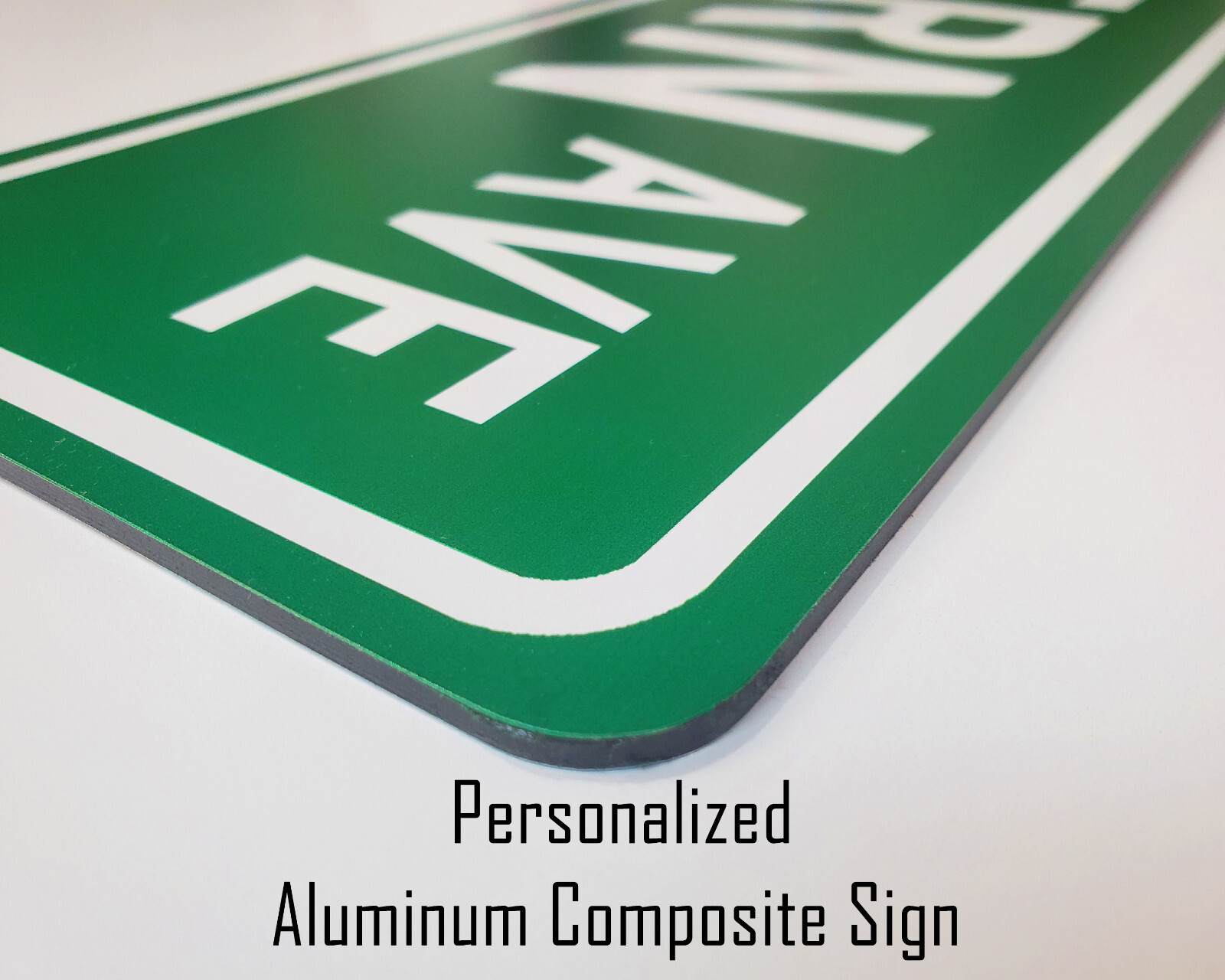 Custom Name Sign Aluminum Street Sign Personalized Sign Plate New Vintage ACW01