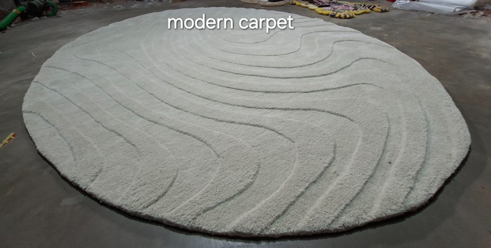 Irregular Shape Rugs Handmade 100% Woolen Hand Tufted For Home Decoration