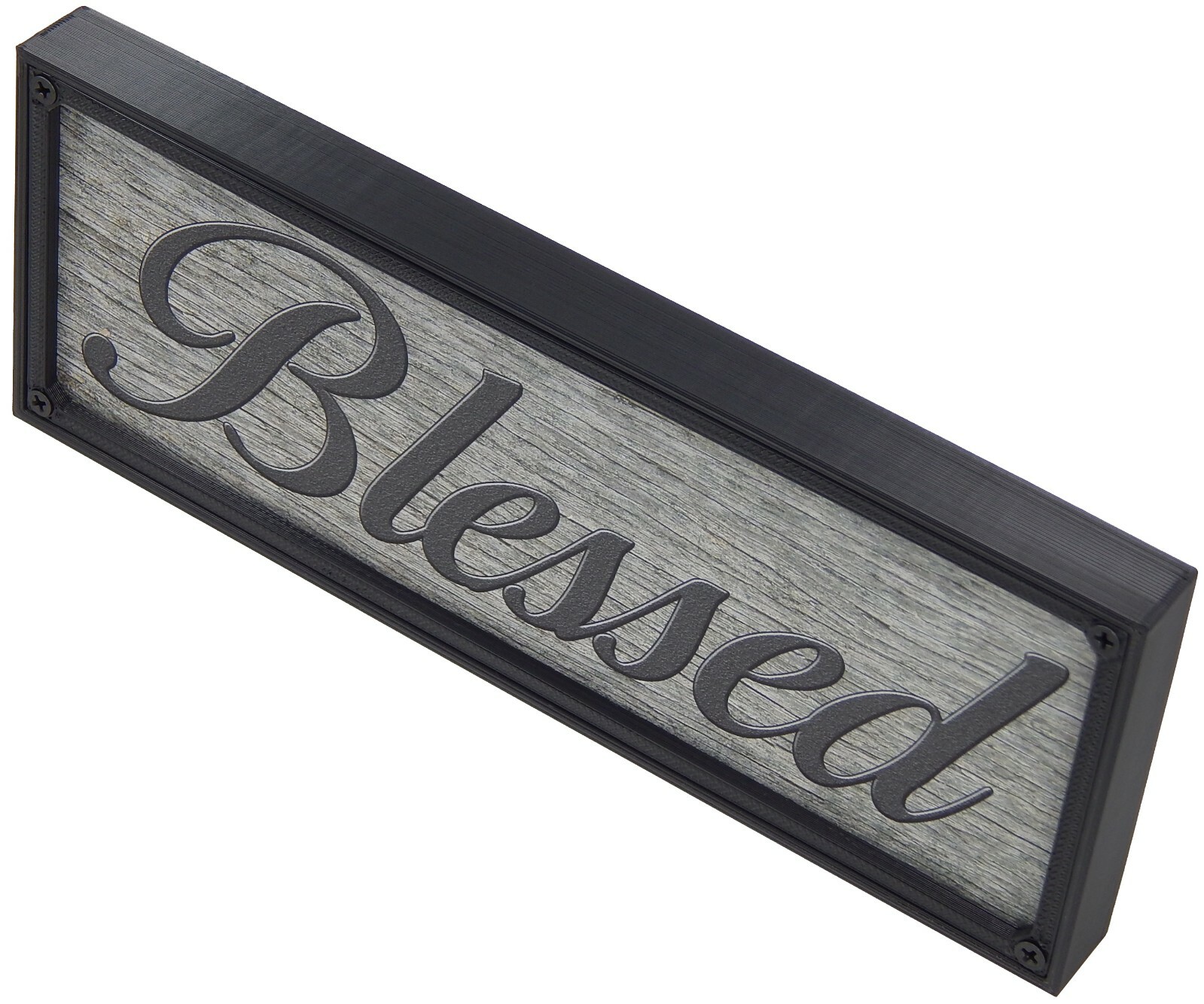 Blessed Rustic Farmhouse Kitchen Standing Sign or Wall Hanging Home Decor Print