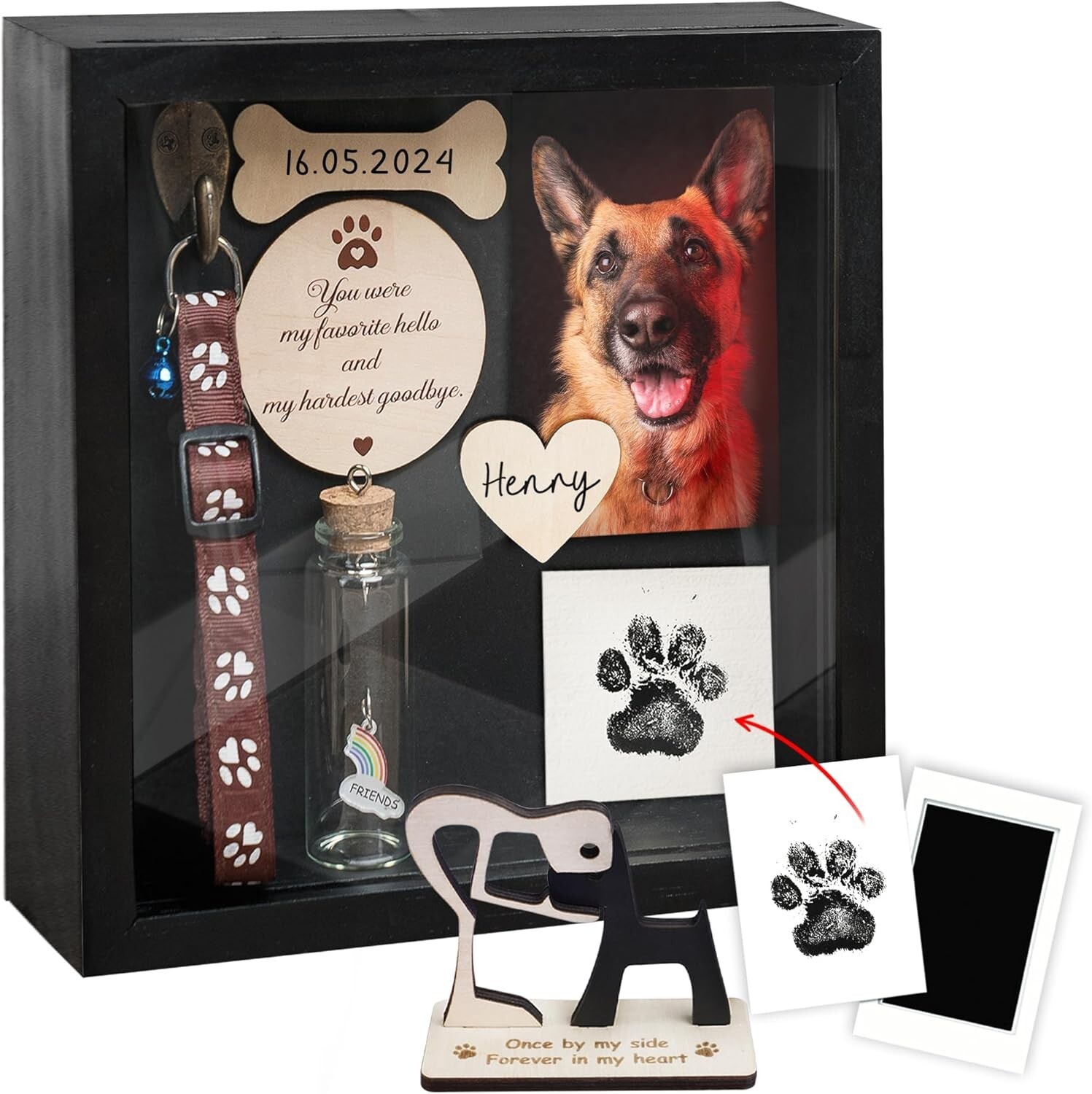 Cat Memorial Shadow Box Frame Of Loved One Gifts Sympathy Gifts For Loss Of Dog