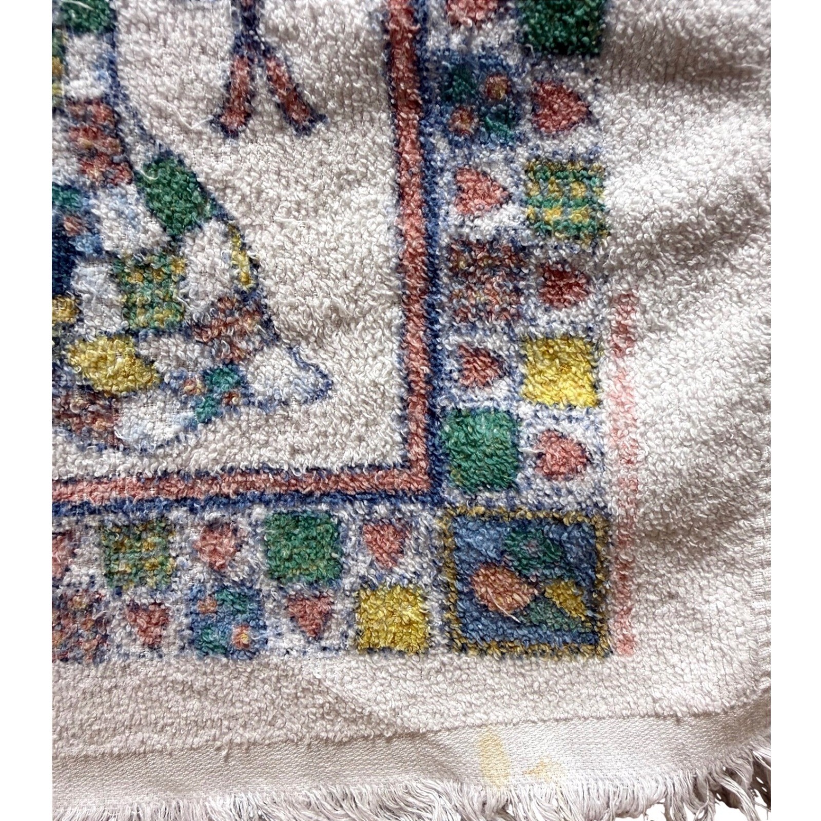 Vtg Cottagecore Grandmacore Teddy Bear Home Sweet Plaque & Love Quilts Towel Lot