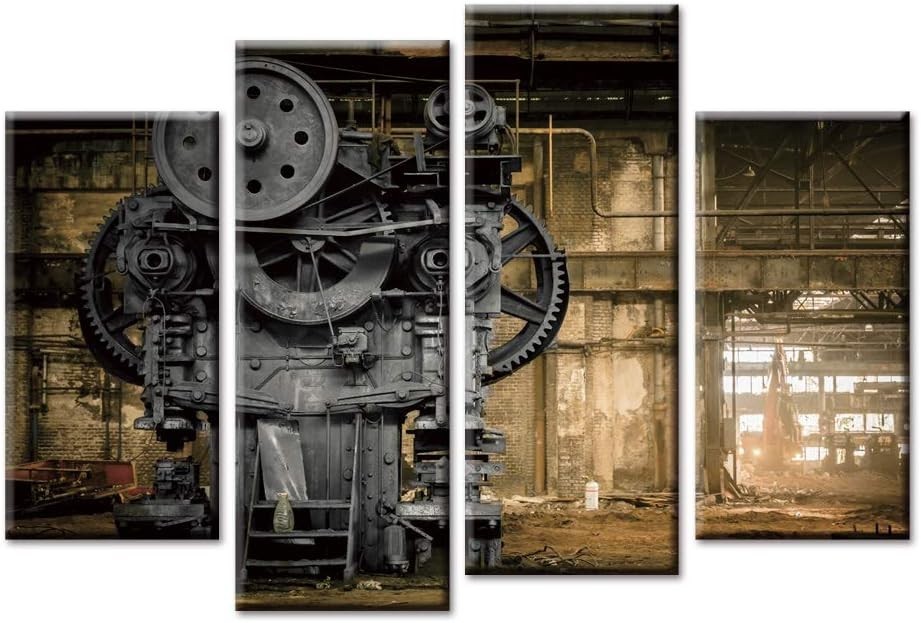 Industrial Machine Artwork for Living Room