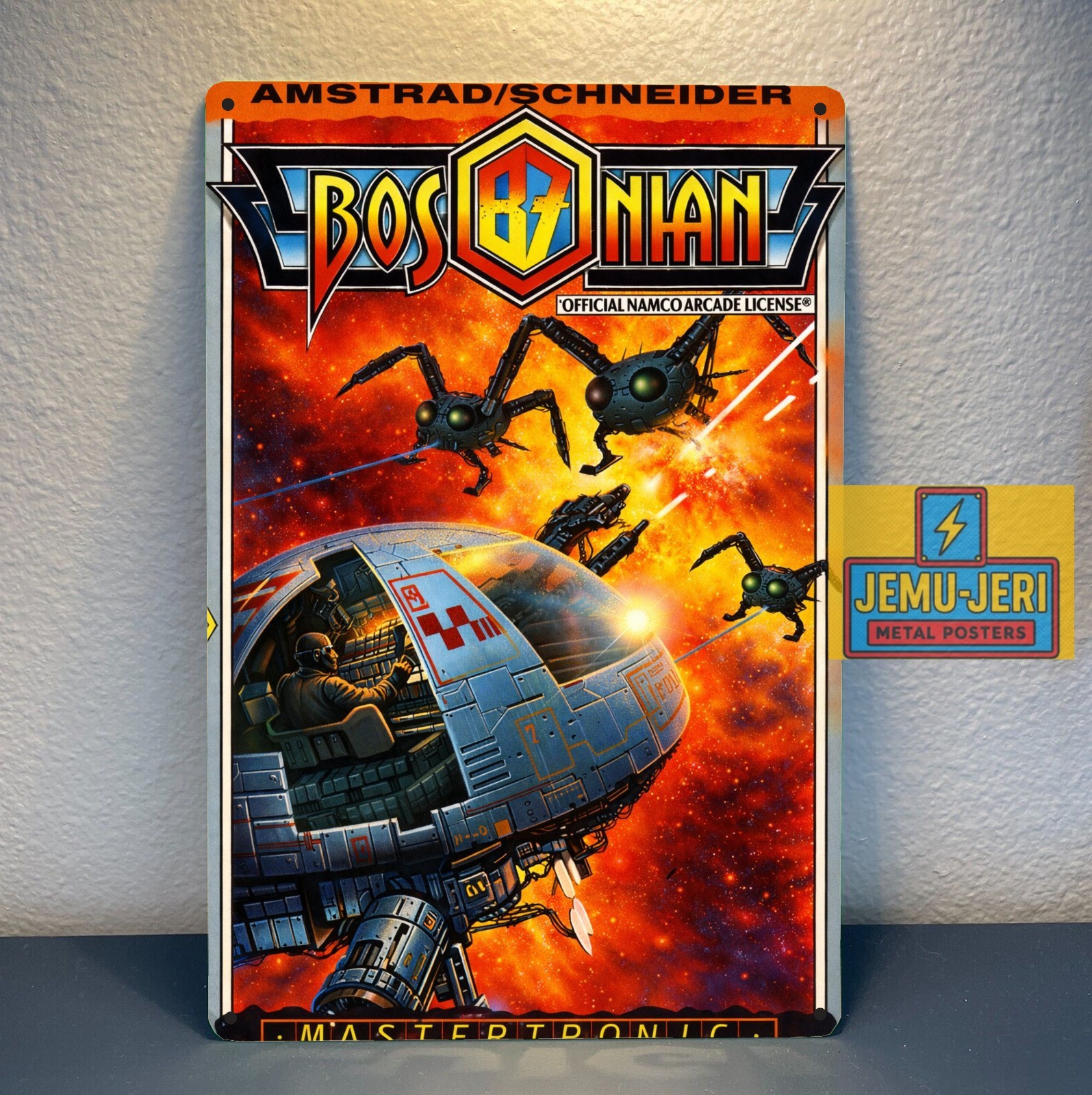 Bosnian B7 Vintage Video Game Metal Sign Poster 20x30cm