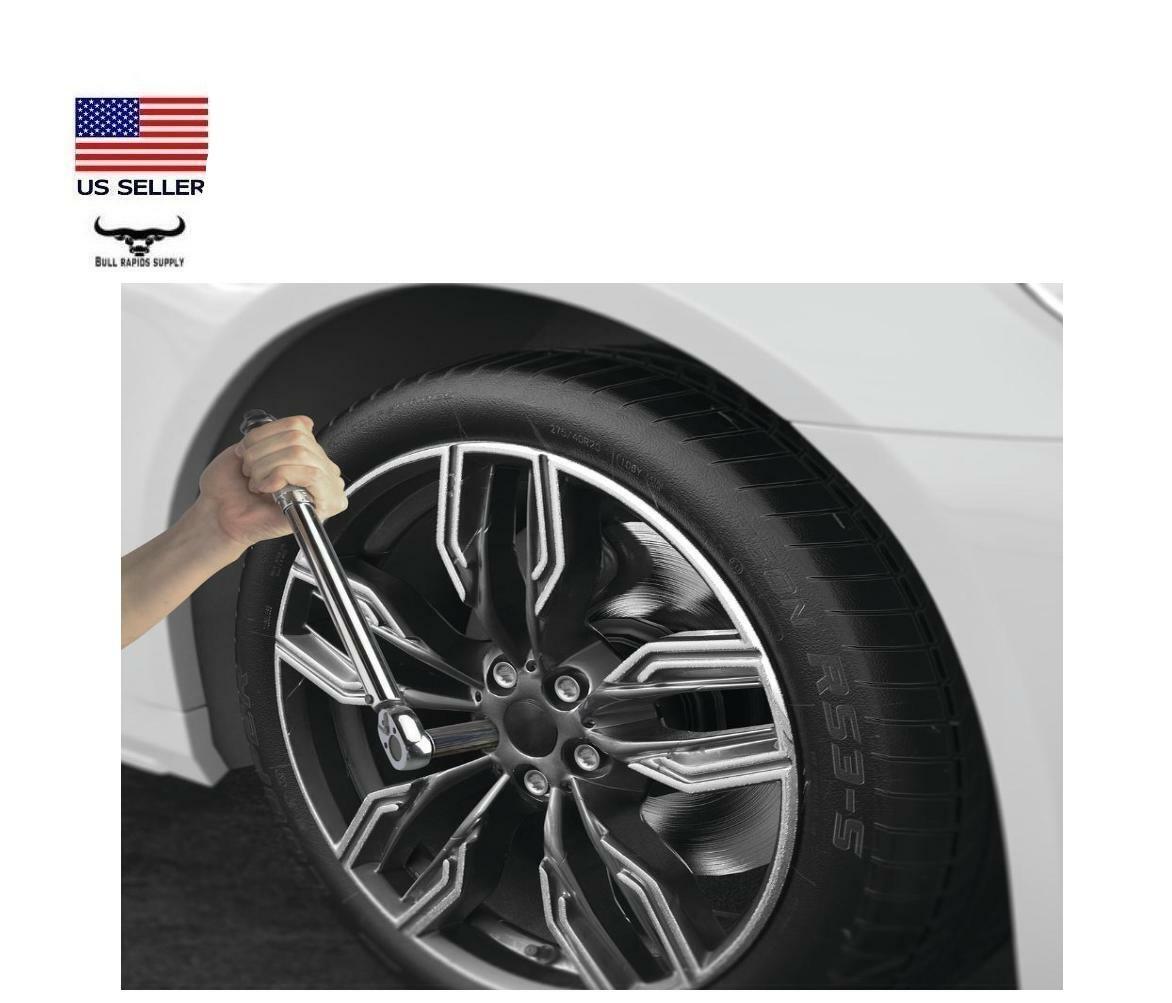 3/8″ Drive Click-Type Torque Wrench (5-80 ft-lb Range) Heavy-Duty Cam & Pawl
