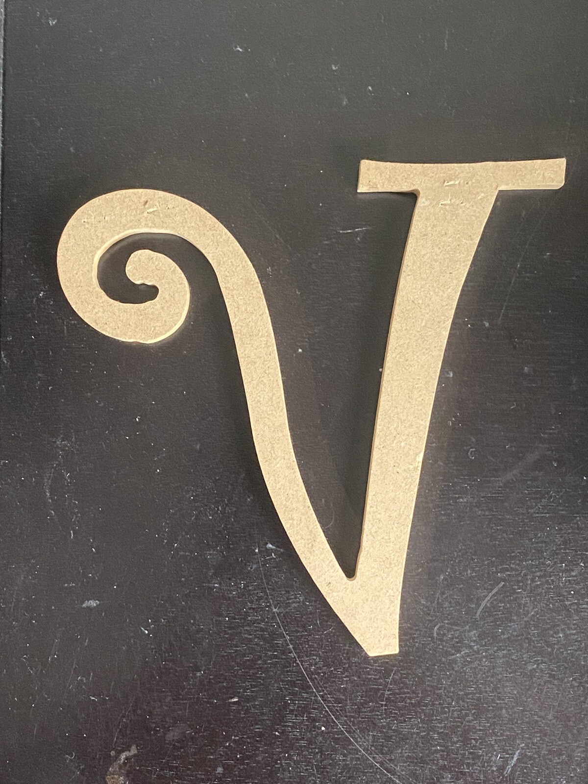 8” Classic Letter V Craft Projects Home Decor Wall Art