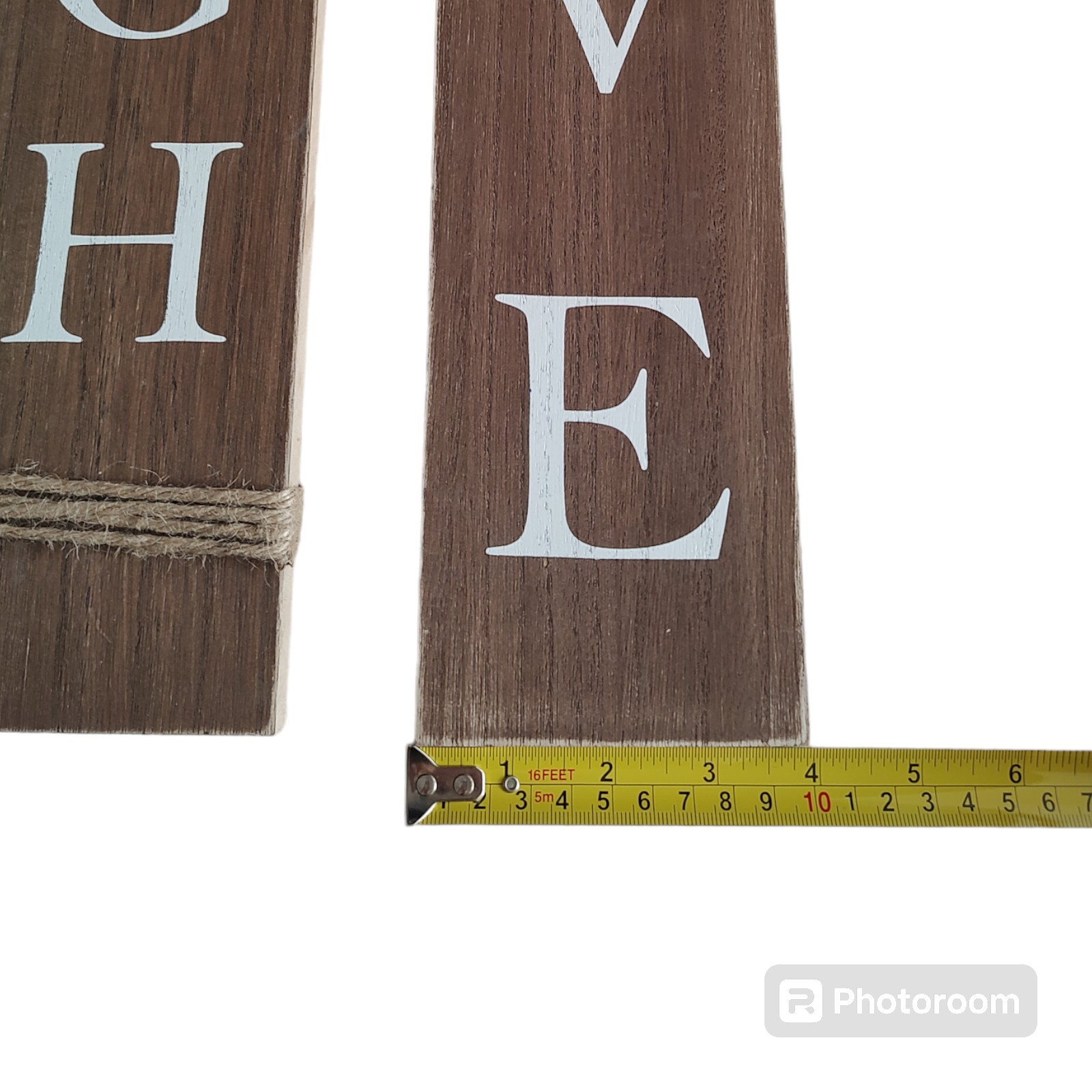 3pc Rustic Farmhouse 24″x4″ Wall Decor Signs Distressed Live Laugh Love Set