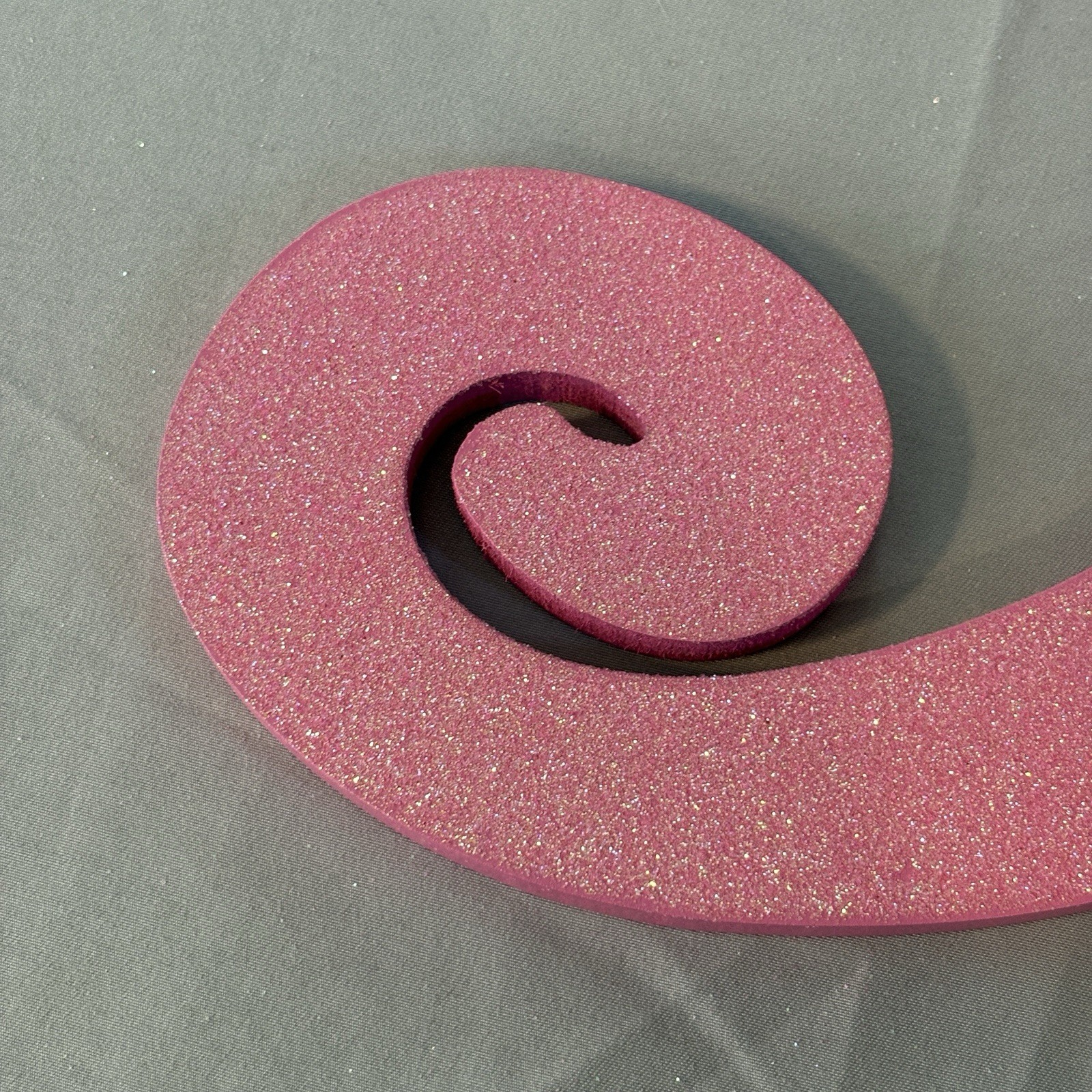 Hobby Lobby Decorative Pink Glitter Sparkly Wall Mount, Letter Y