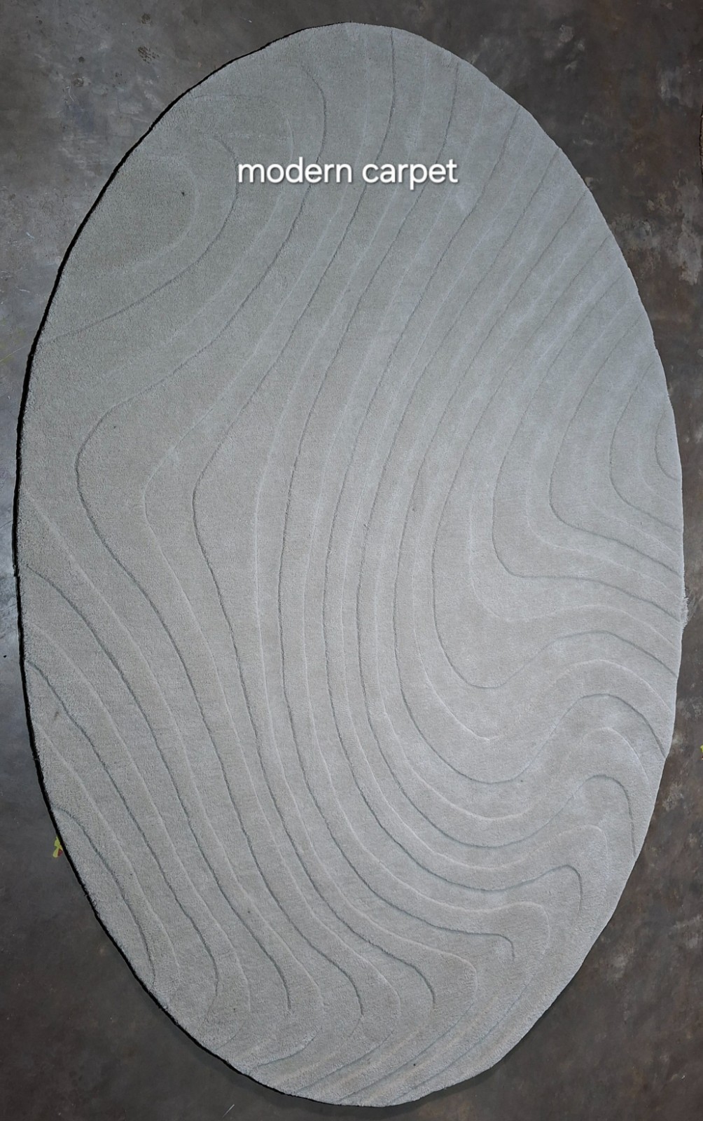 Irregular Shape Rugs Handmade 100% Woolen Hand Tufted For Home Decoration