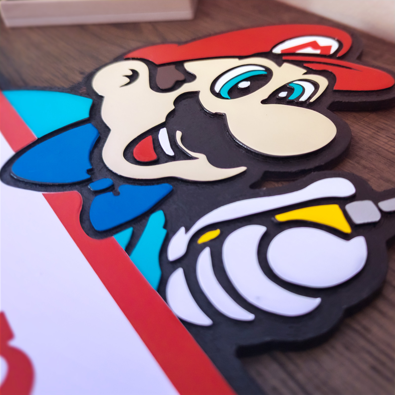 Large Engraved Nintendo “Authorized Repair Center” Sign Wall Art Video Game Deco