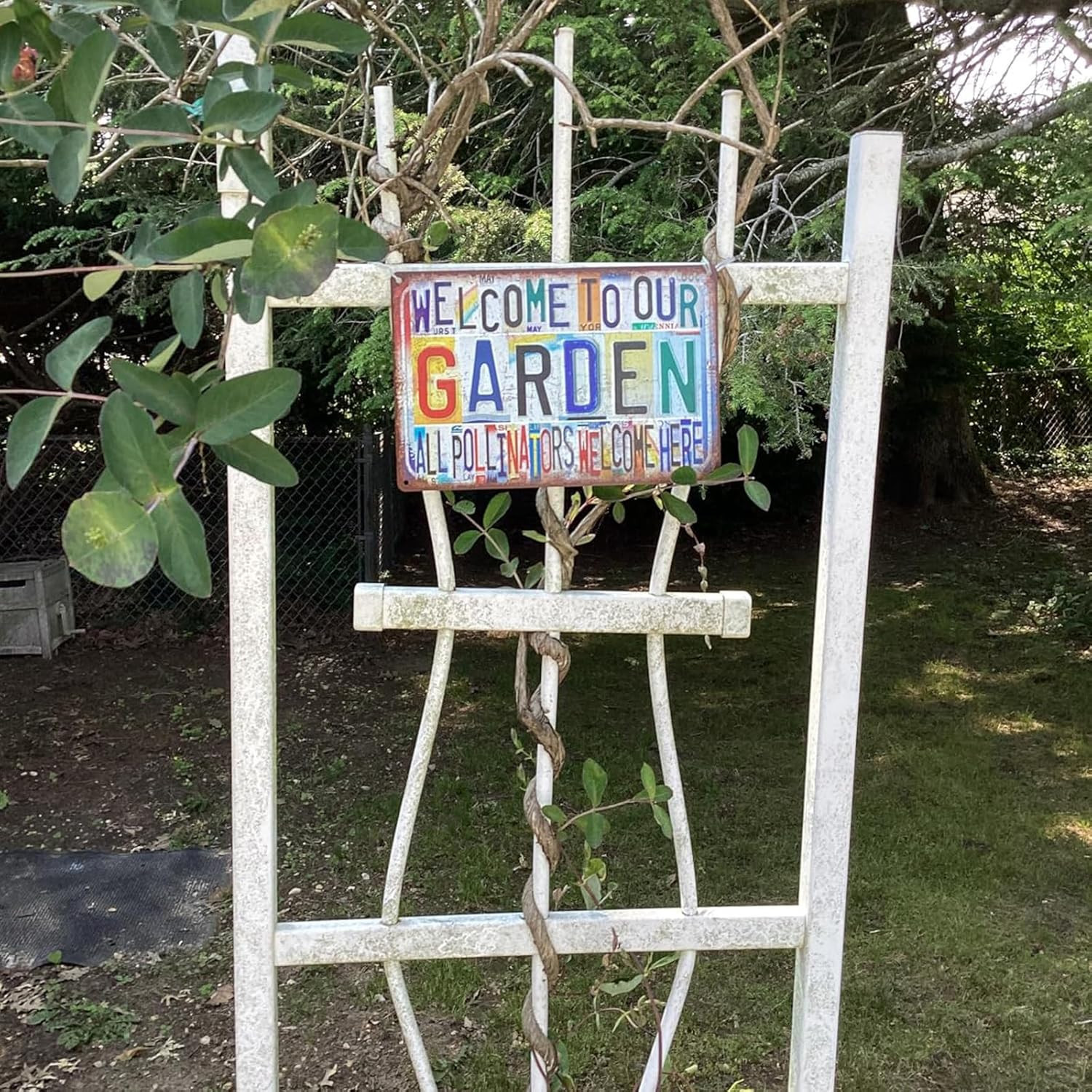 Vintage Deck Wall Decor Welcome to the Deck Metal Sign Tin Signs Poster – Great