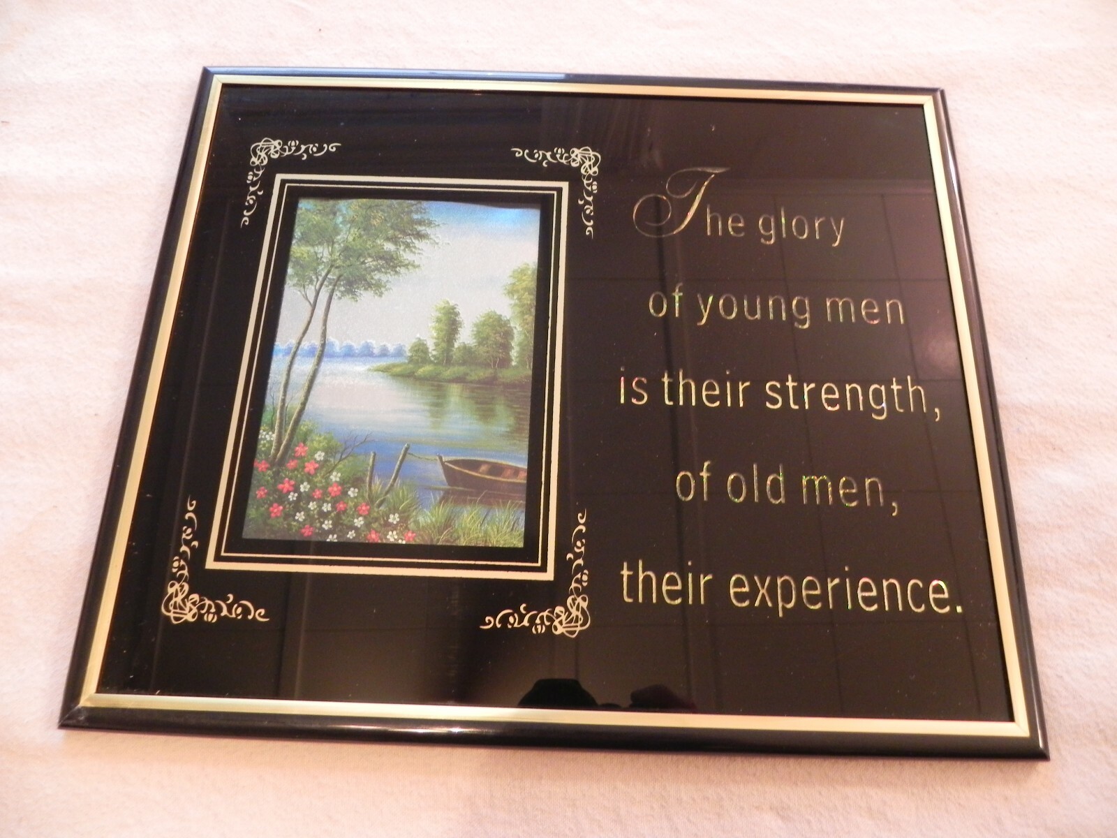 The Glory of Men, Decorative Wall Plaque, 10″ X 12″ Made In China