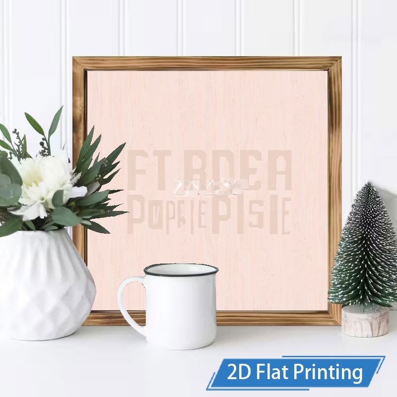 Blank Pink Wood Grain Wooden Sign Custom DIY Farmhouse Wall Decor Plaque