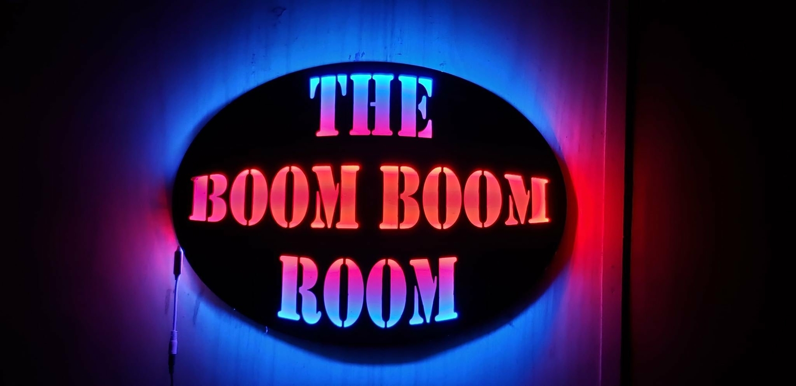 NEW! The Boom Boom Room, Man Cave, Boom Boom decor, Free ship