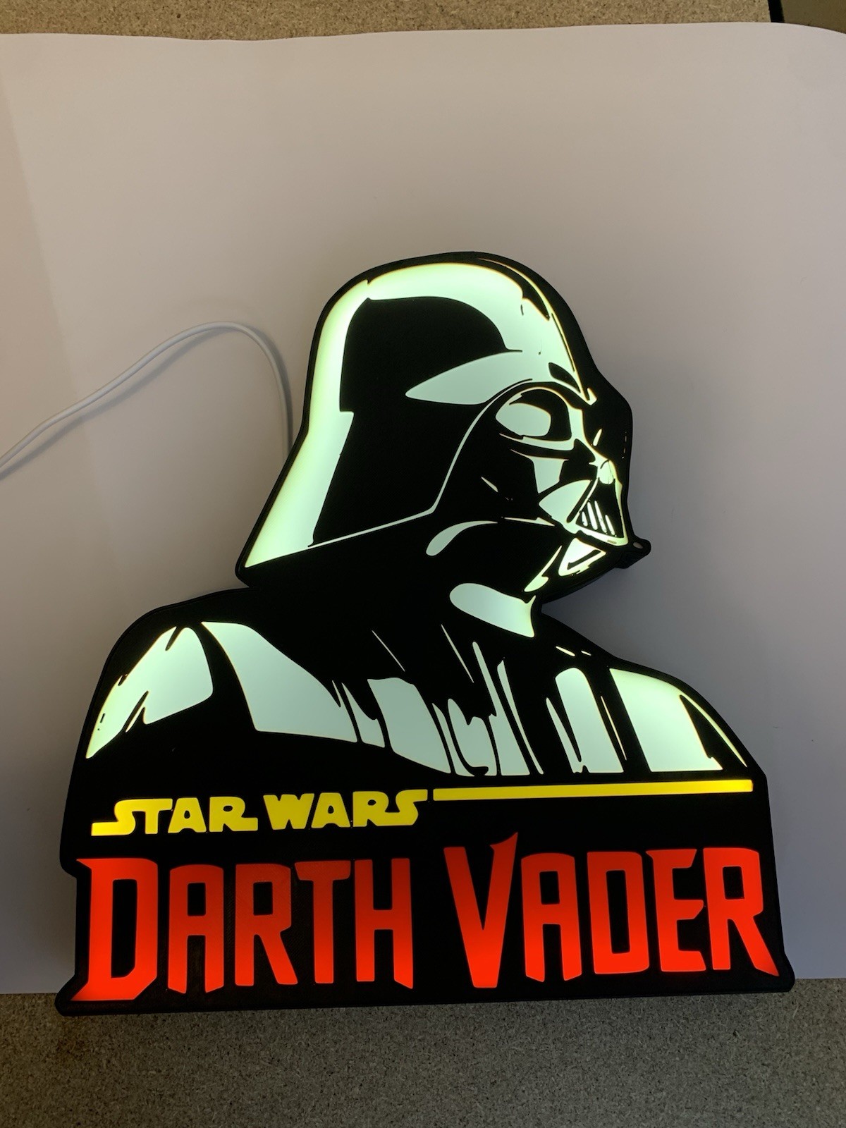 Darth Vader Light Box Sign