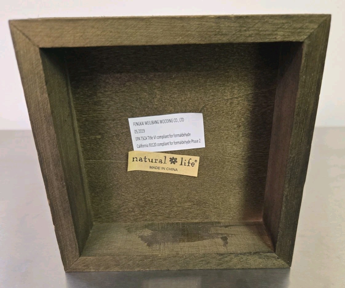 Natural ☆ Life 5″ X 5″ Deco Block “You Are Loved”. #7