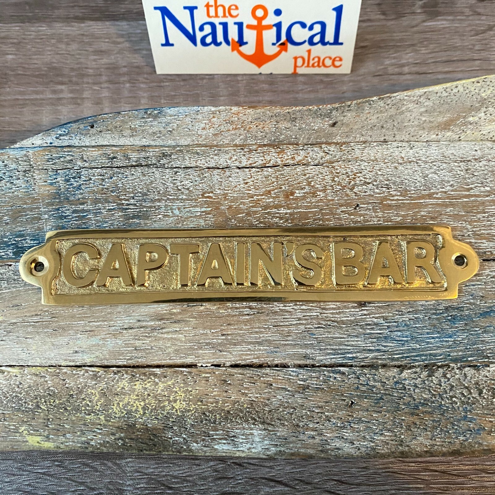 Nautical Door Signs – Solid Brass – Poop Deck, Head, Rum Locker, Captains Bar