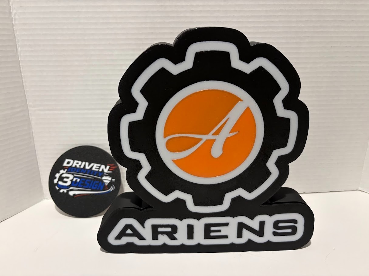 Ariens Snow Blower/Lawn Mower LED Lighted Sign – Garage, Shop, Man Cave Decor