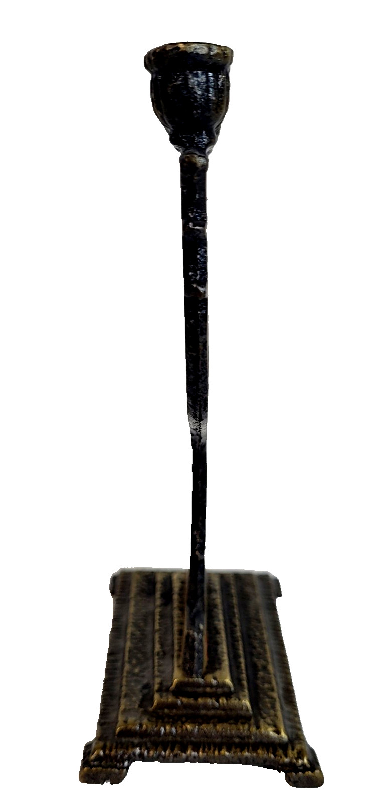 Brass 5.5 in Jerusalem Menorah Judaica Jewish Shalom Israel Hebrew Hanukkah