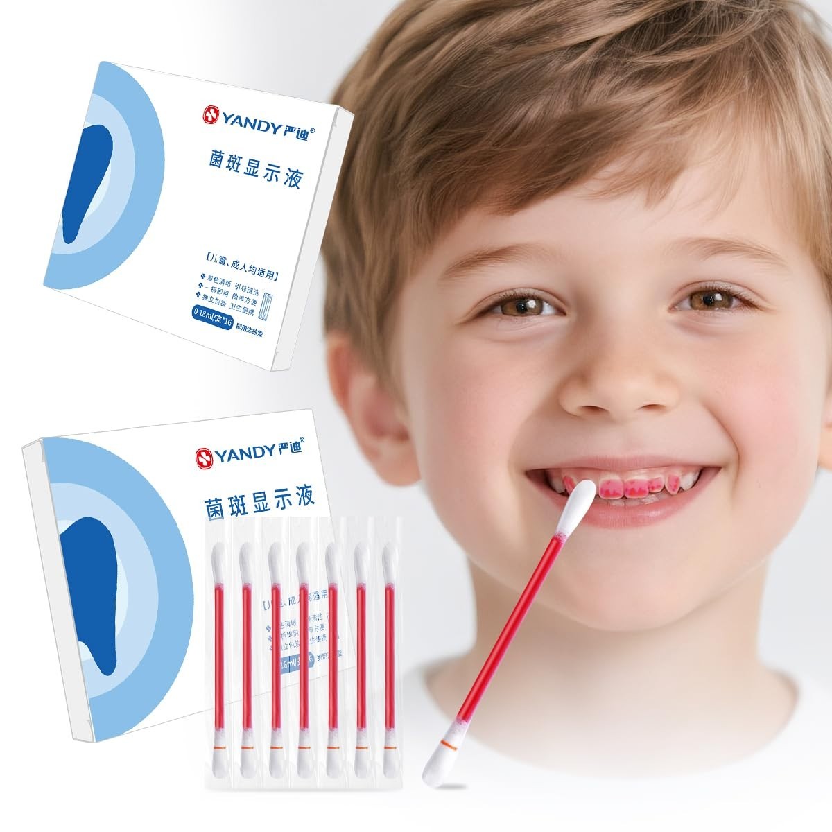 32-Pack Plaque Disclosing Tablets: Fun & Safe Dental Care for Kids & Adults