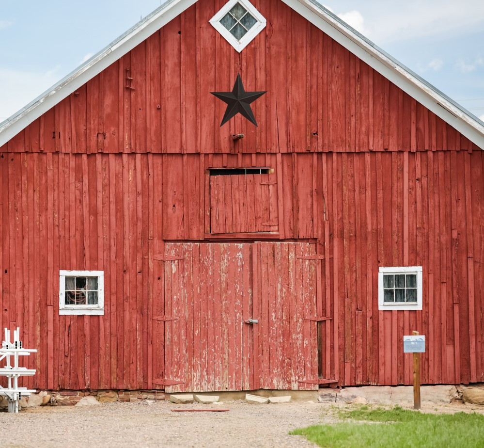 Black Barn Star Metal Vintage Wall Art Farm Home Decor Decoration Plaque 24 inch
