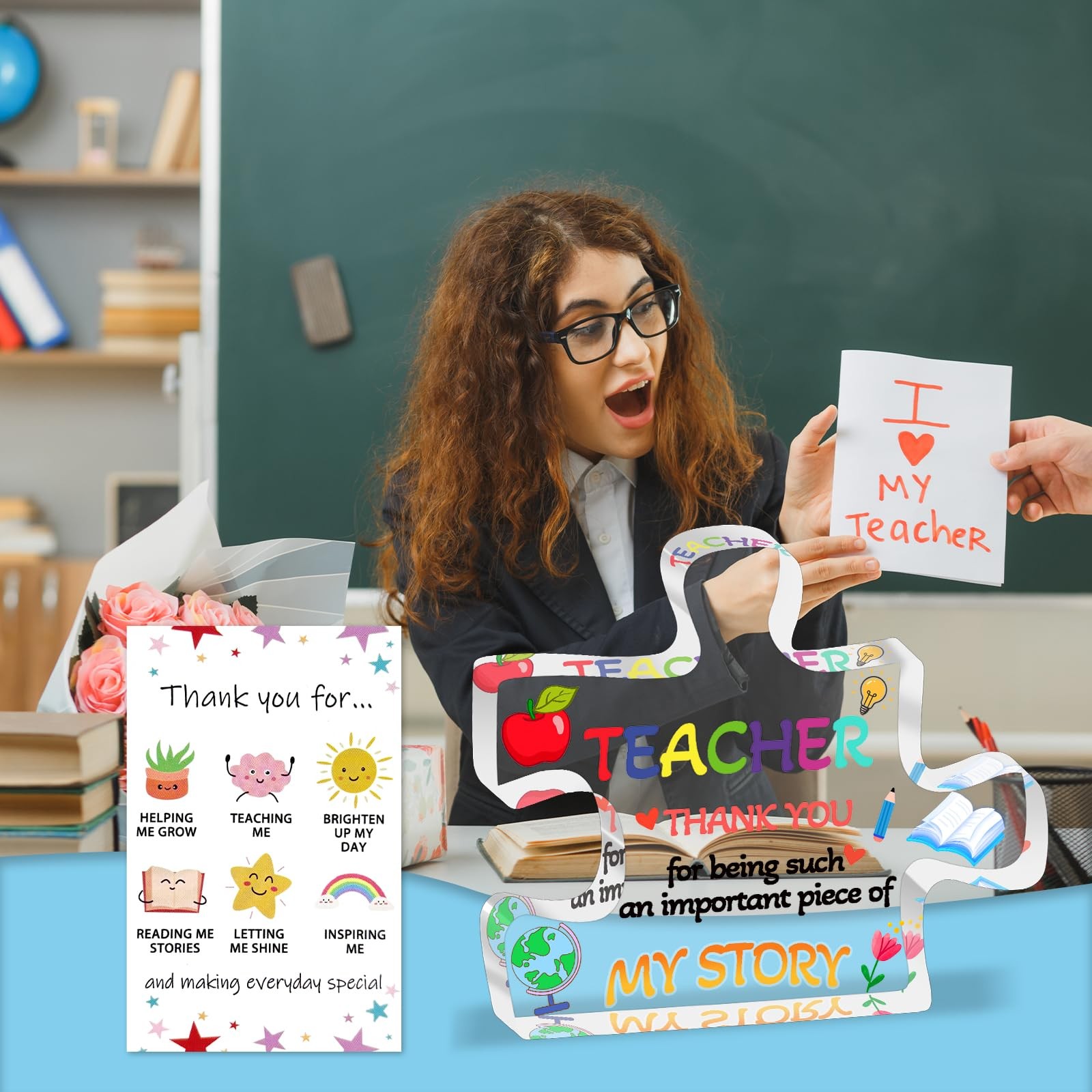 Appreciation Gifts for Teacher, Best Teacher Graduation Gifts Thank You Engra…