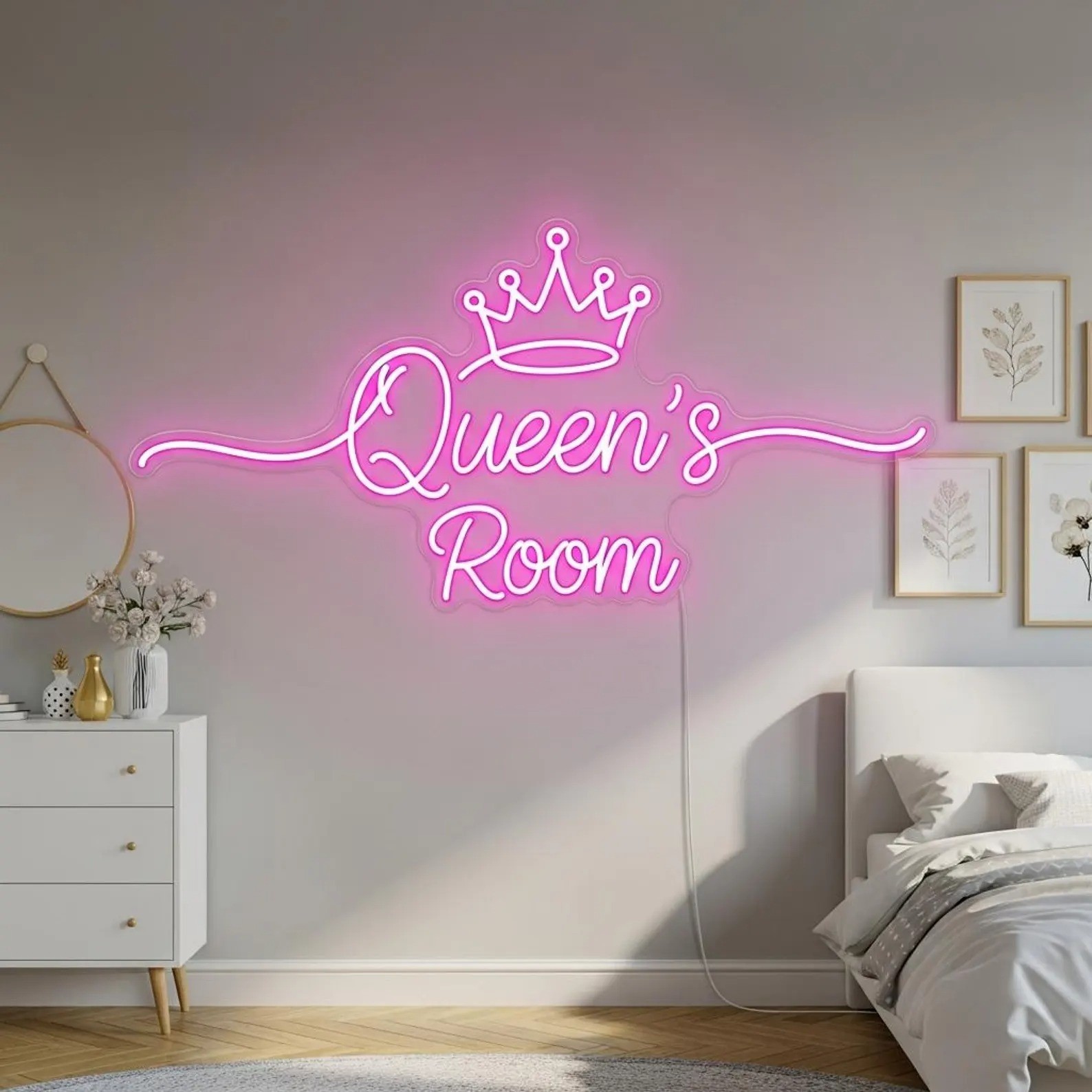 Custom Girls Name Neon Sign Personalized Name Sign For Girls Room Wall Decor