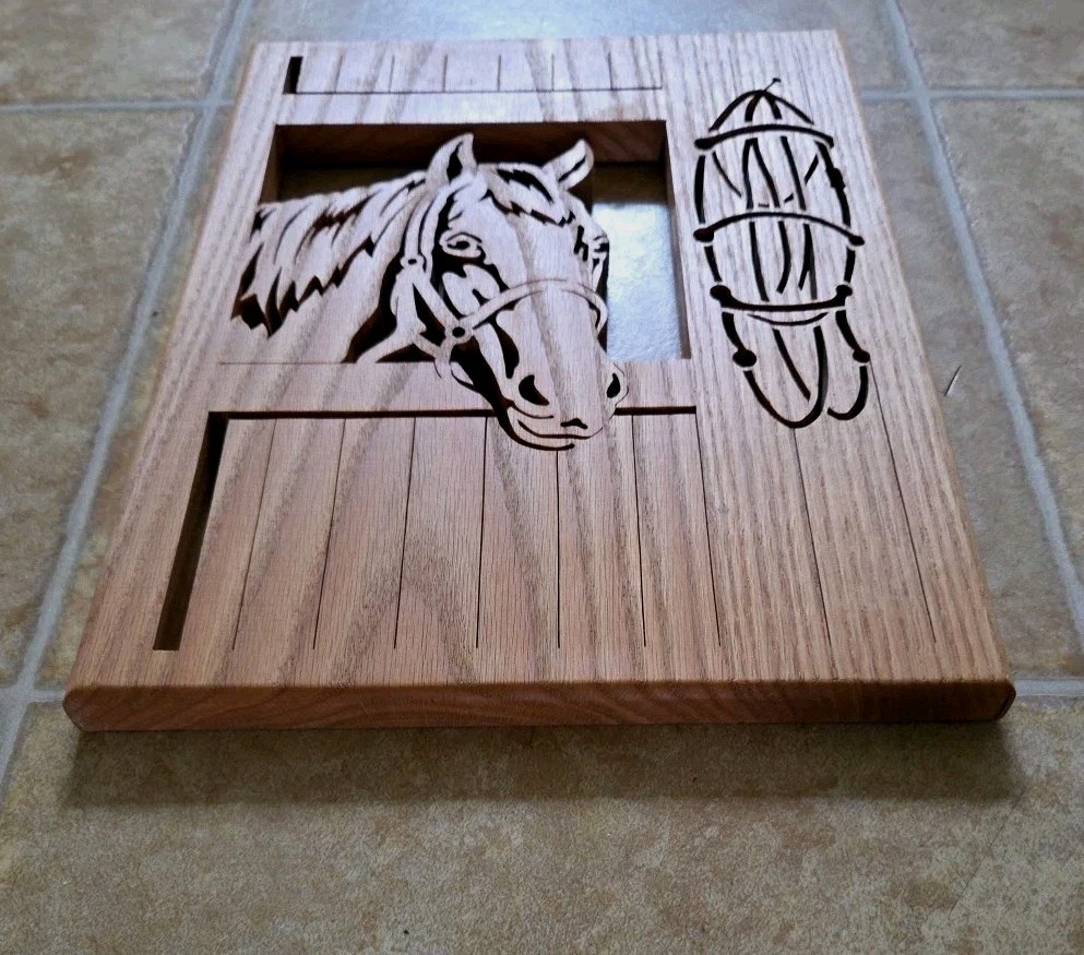 Wooden Horse Plaque Sign High Quality
