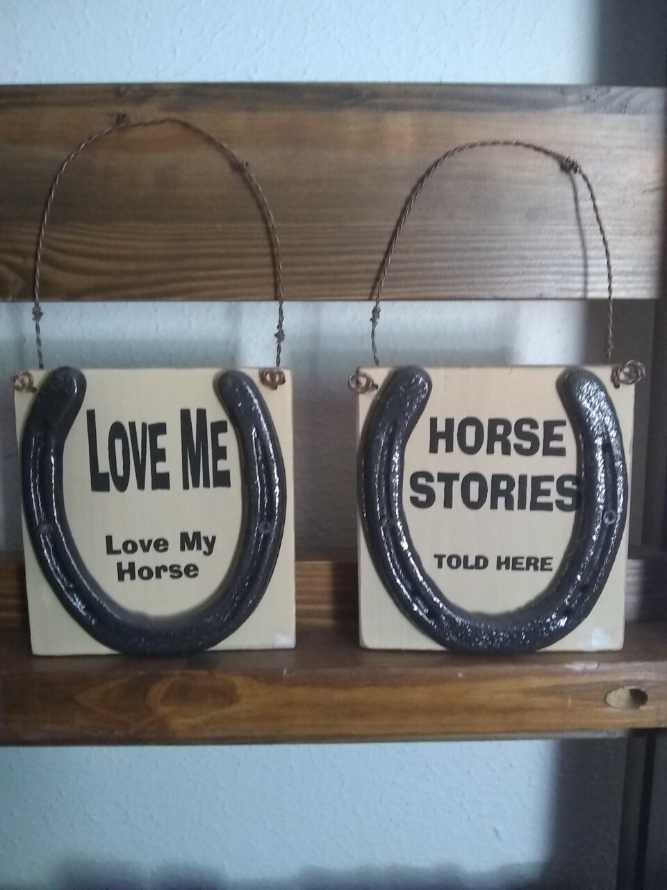 Small Horseshoe Plaques