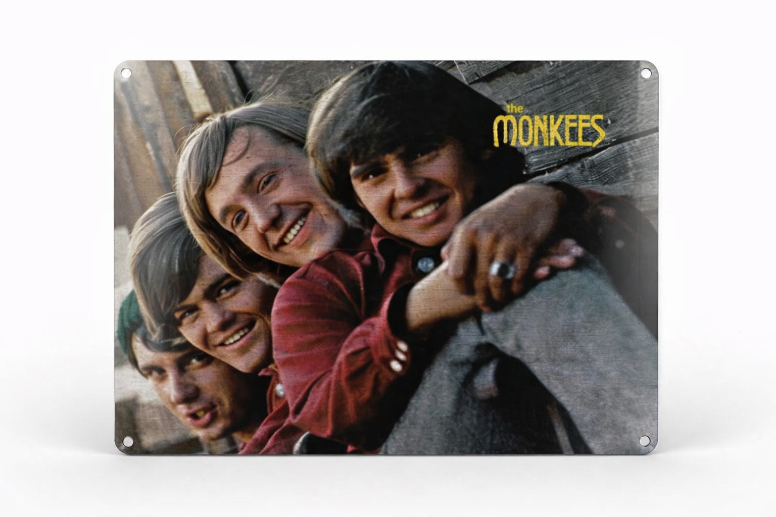 The Monkees 1960s Pop Rock Band Retro Music Wall Decor 8×12 Metal Sign