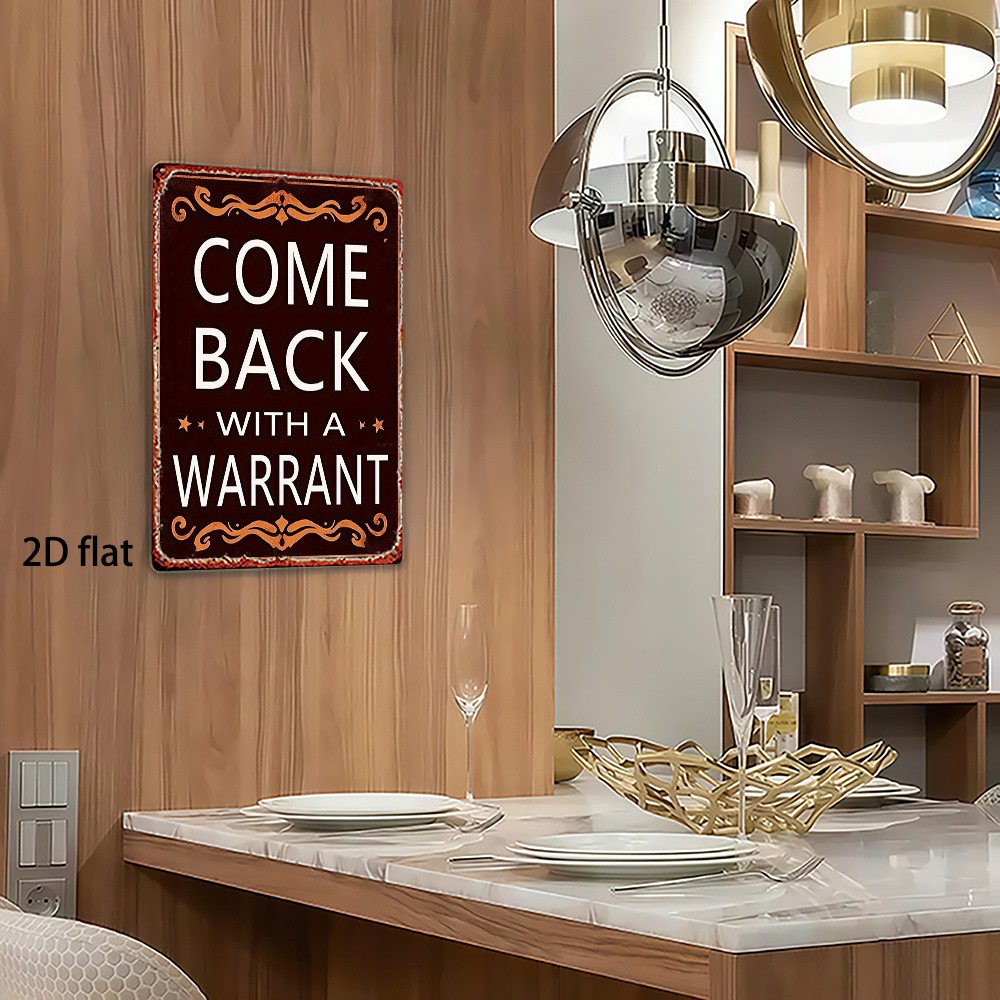 Metal Sign Vintage Decorative Plaque 8×12 Inches