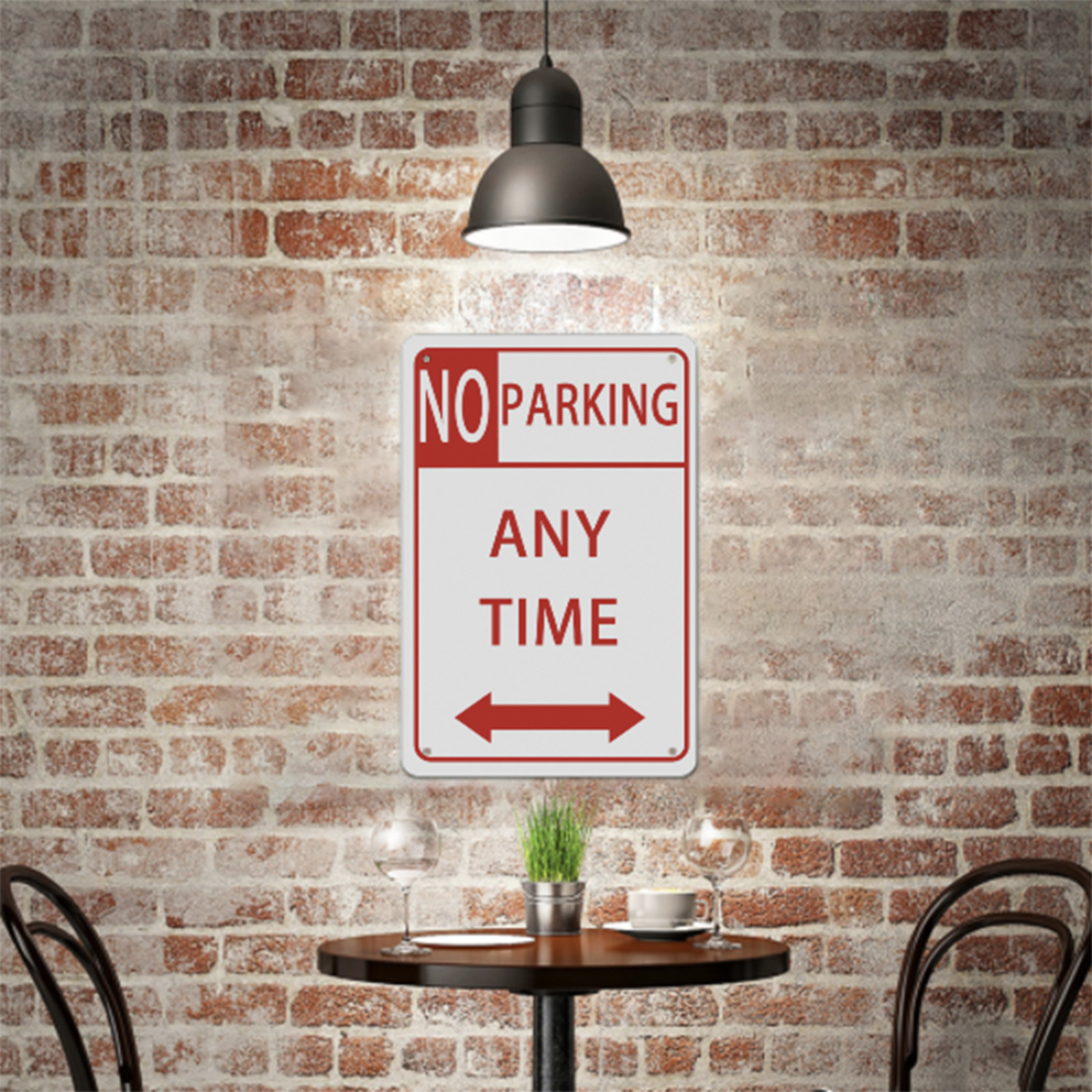 8″ x 12″ Custom Metal Sign Personalized Your Own Text Message Iron Sign Vertical