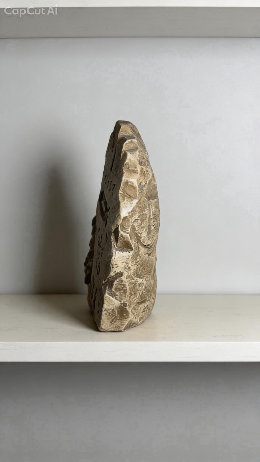 Be Still and Know That I Am God Stone Plaque Sign, Freestanding, Vertical