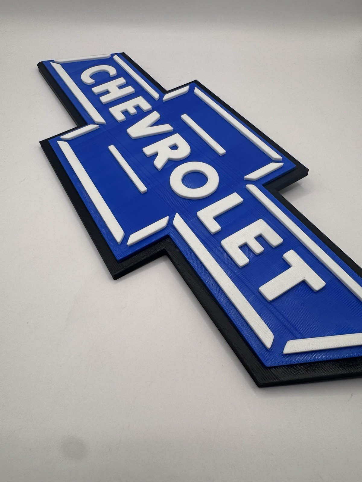 Chevrolet Chevy Bow Tie Classic 3D Wall Sign S10 Silverado Corvette Camaro