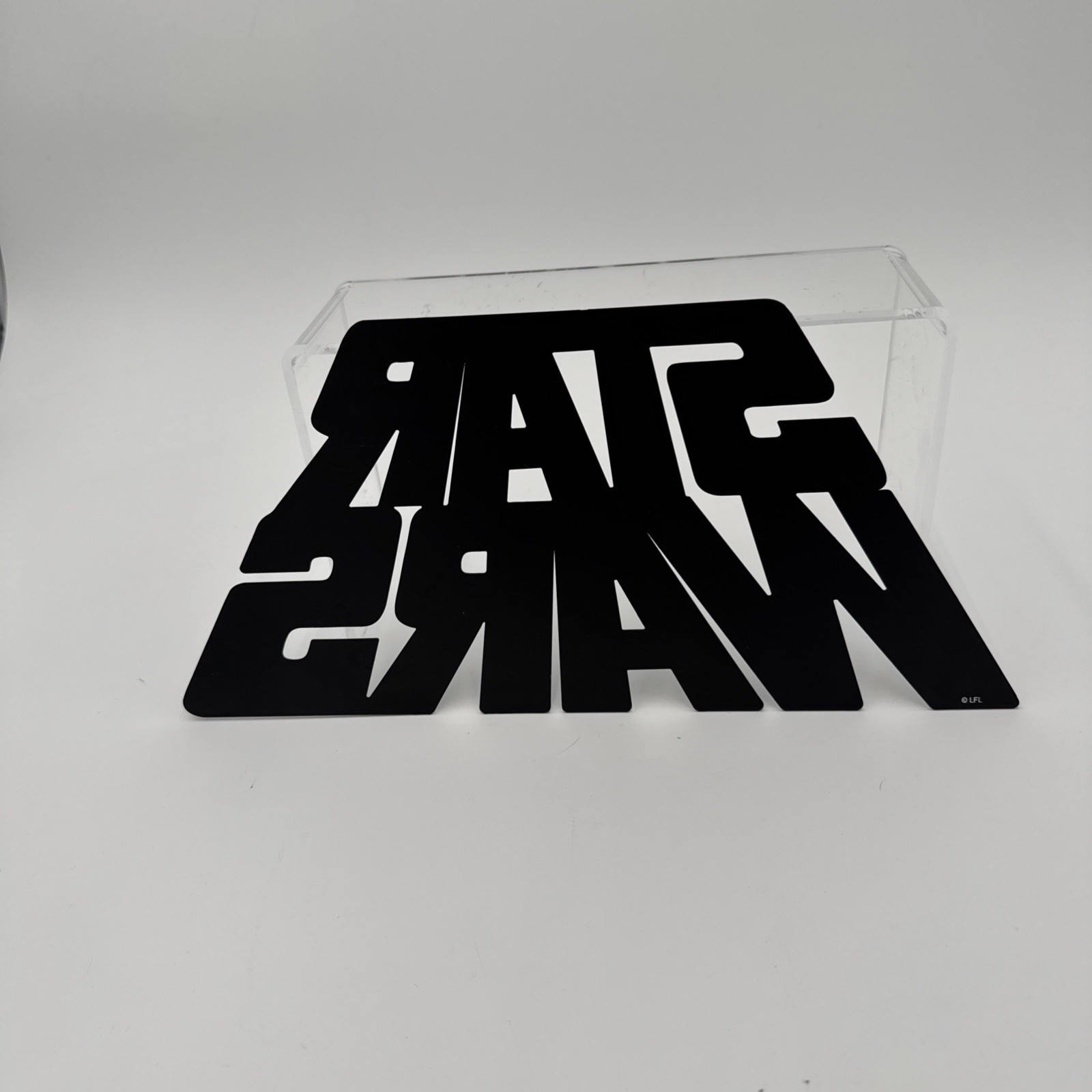 STAR WARS Black Metal Wall Sign