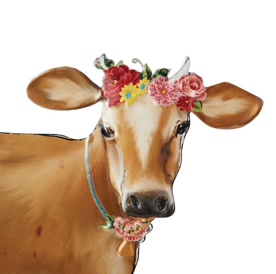 The Pioneer Woman Home Sweet Home Cow Lawn Stake 13 x 21.7 in NEW
