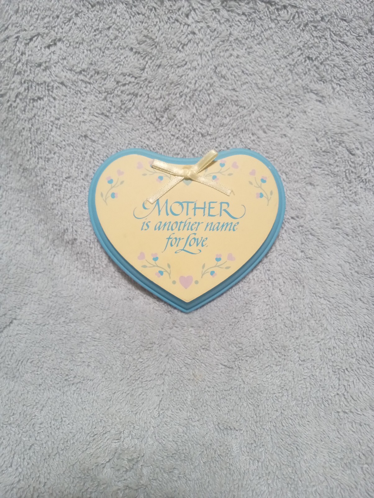 Summit Collection Mother Is Another Name For Love Wood Heart 3-1/2 “By 4 -1/2 In