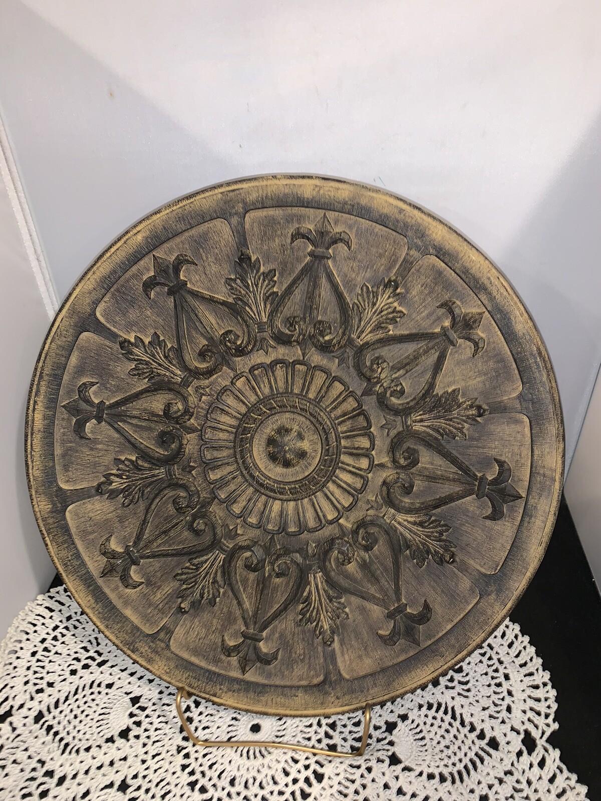 Vintage Wooden Wall Art 15 1/2”