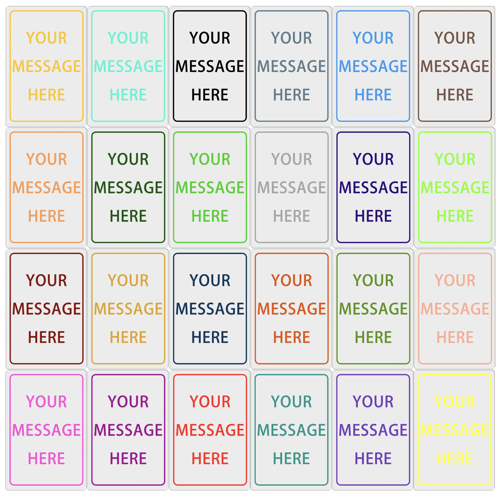 8″ x 12″ Custom Metal Sign Personalized Your Own Text Message Iron Sign Vertical