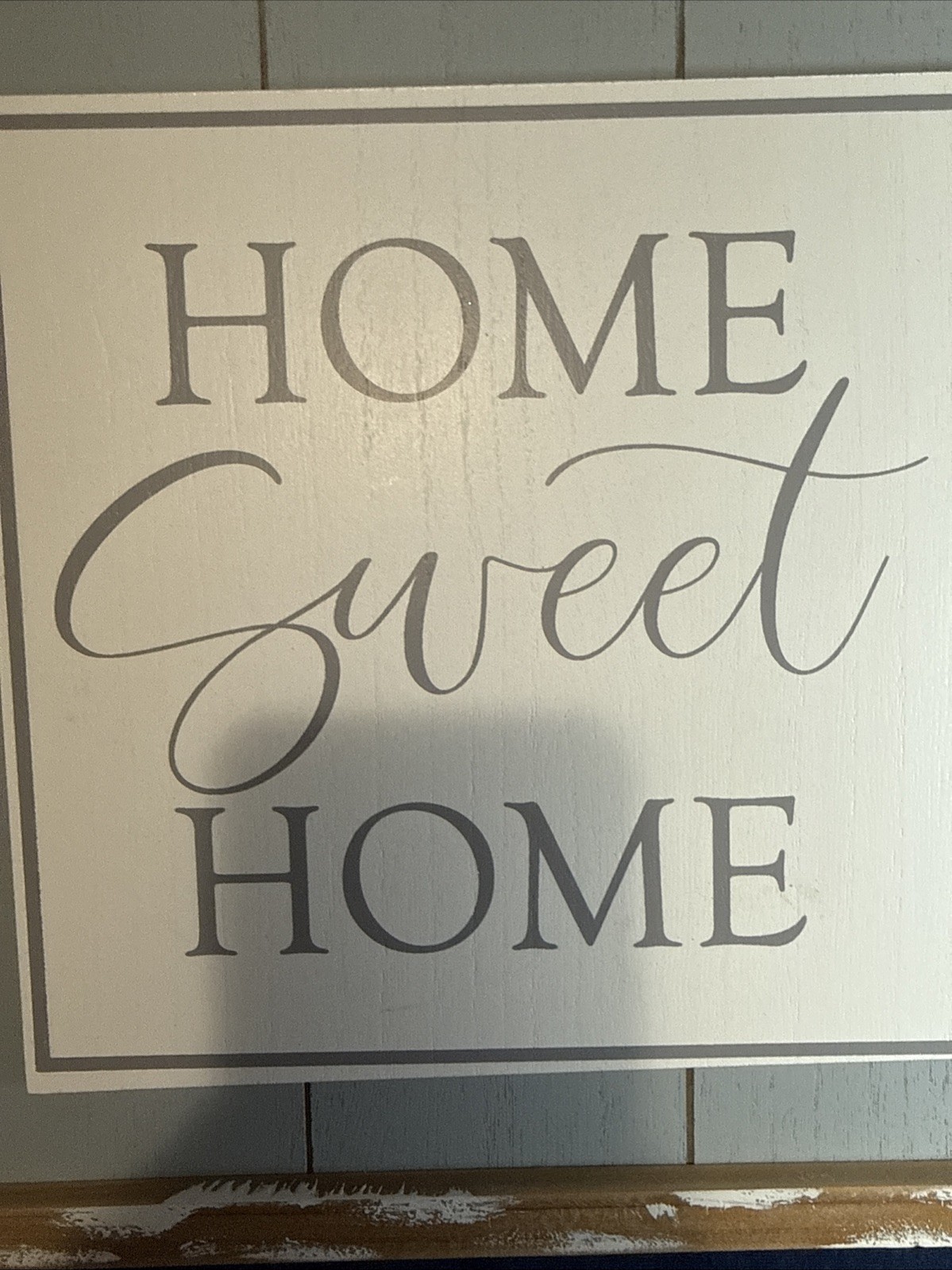 Home Sweet Home Sign Country / Farmhouse Rustic decor 12”x 15” Wood