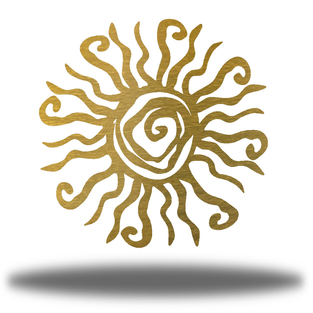 Wacky Sun Metal Wall Art