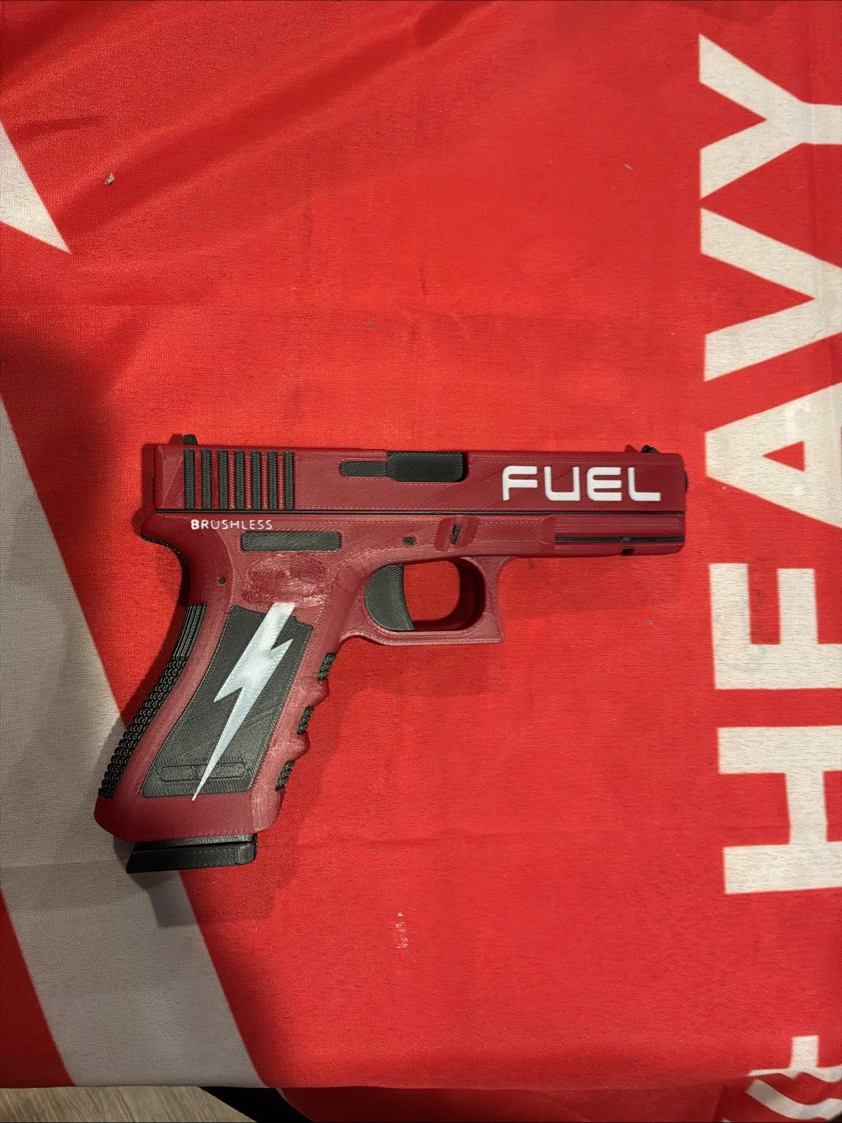Milwaukee Logo 3D Print Gun-Shaped MilGlocKee Novelty with RARE EARTH MAGNETS