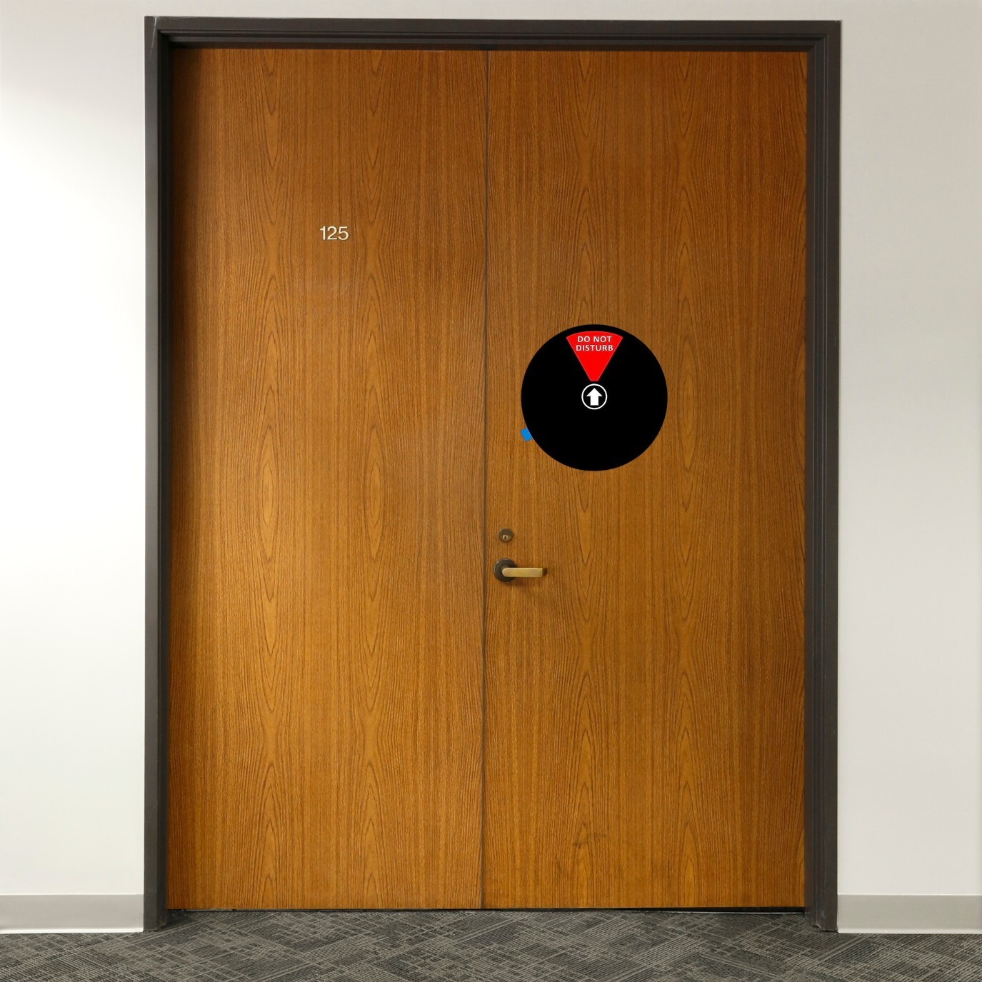 6 Options Office Door Sign Do Not Disturb/Come on in/Out of Office/in a Meeti…