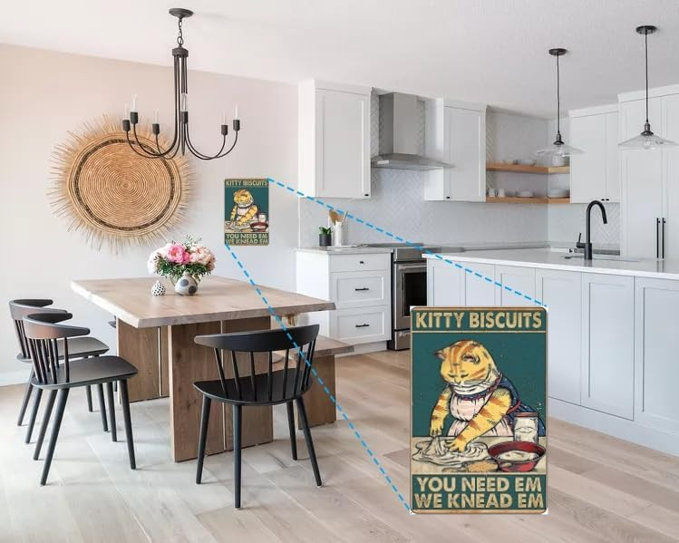 Vintage Metal Tin Sign Funny Sarcastic Party Wall Art Decor Signs Funny Kitchen