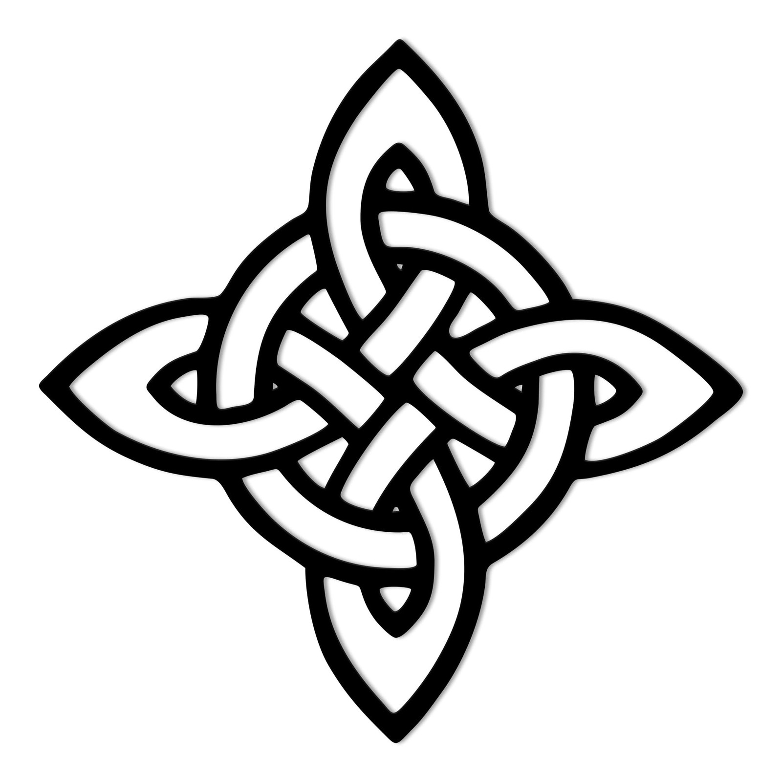 Celtic Cross Wall Decor – Intricate 3D Knot Decor in Matte Black for Pagan & …