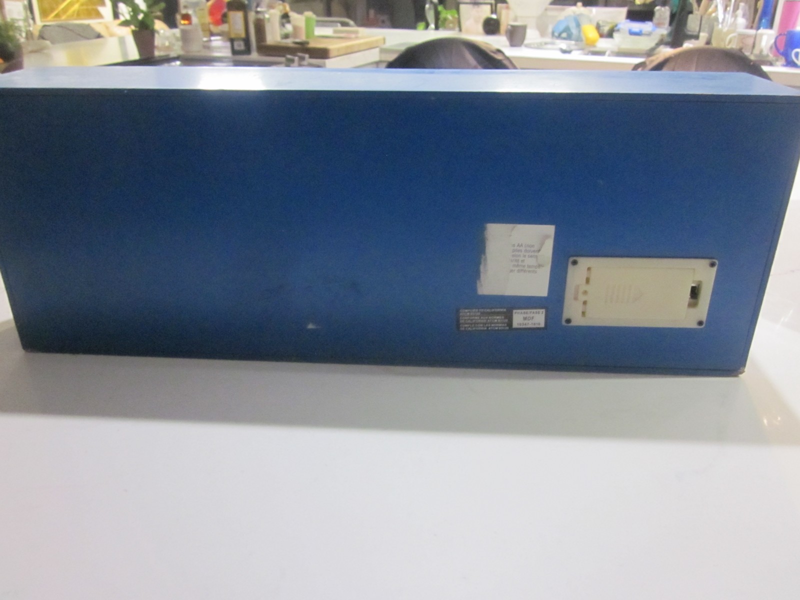 “On Air” Lighte Sign/blue&pink/for sign only -parts/free standing or wall 12″+