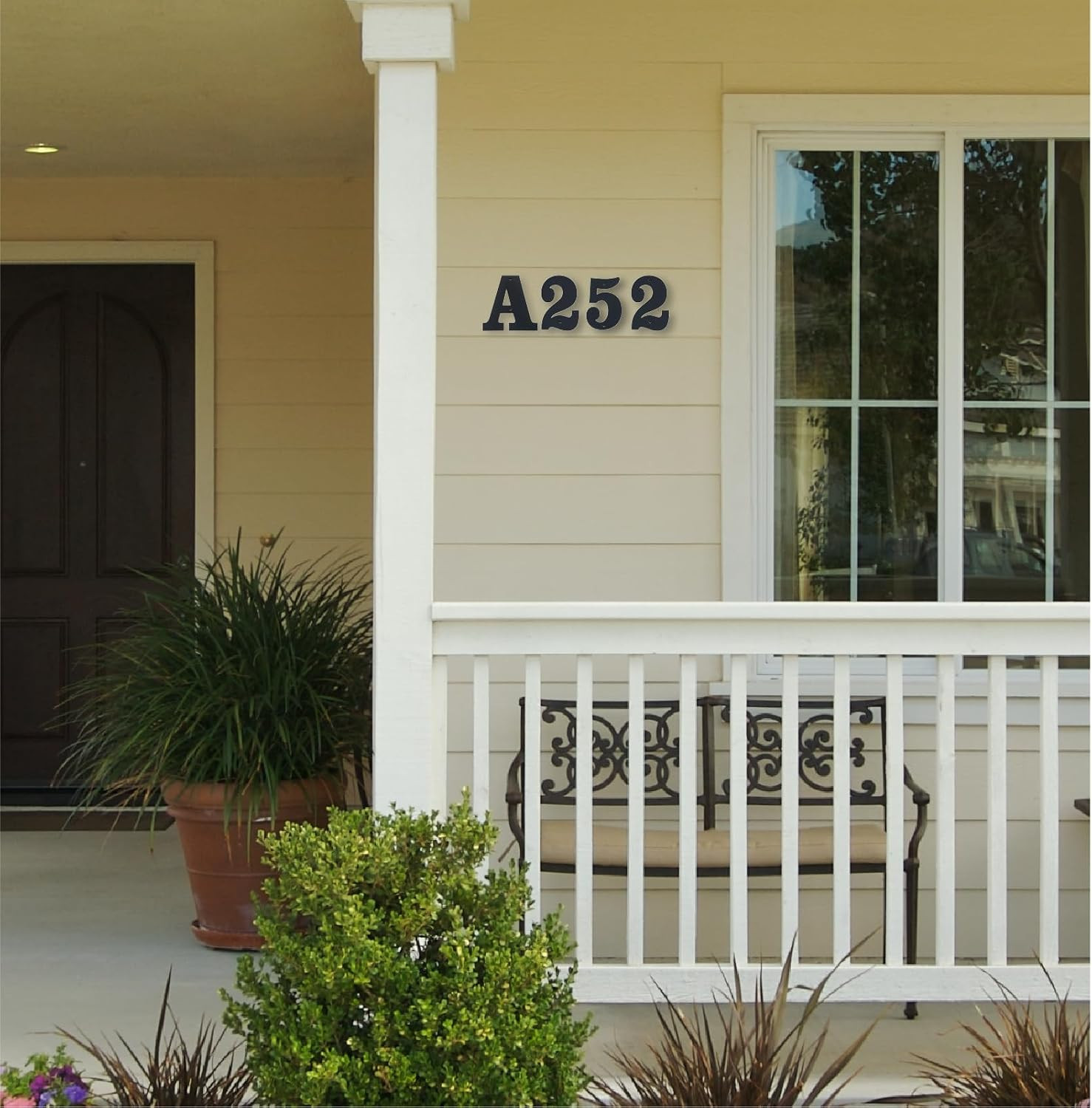 5 Inch House Numbers and Metal Letters for Outdoor Signs – Coated Address Letter