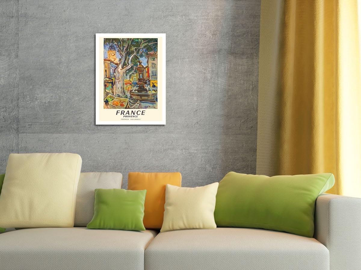 Pacifica Island Art Provence France French National Railways Market in Aix en Pr